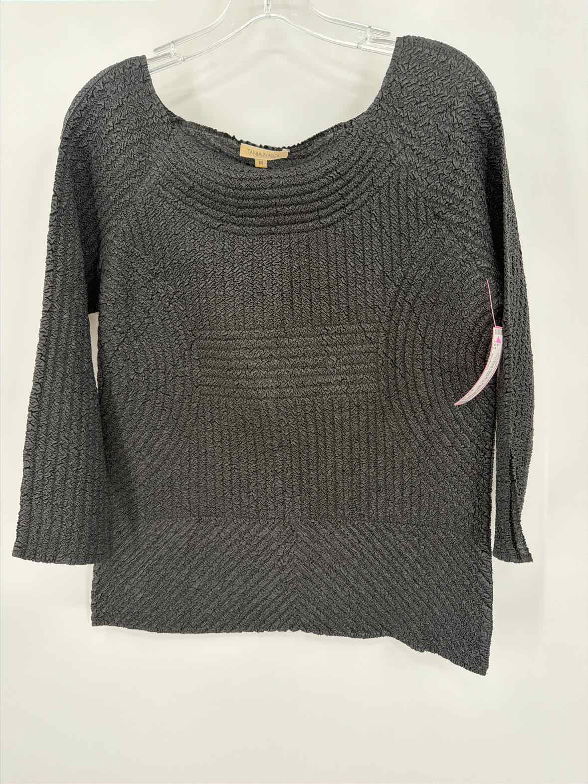 Pre-Owned Tania Nardi Black Size Medium Blouse | True Fashionistas.