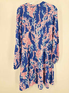 Pre-Owned Lilly Pulitzer Blue Size XL Short Long Sleeve Dress | True Fashionistas.