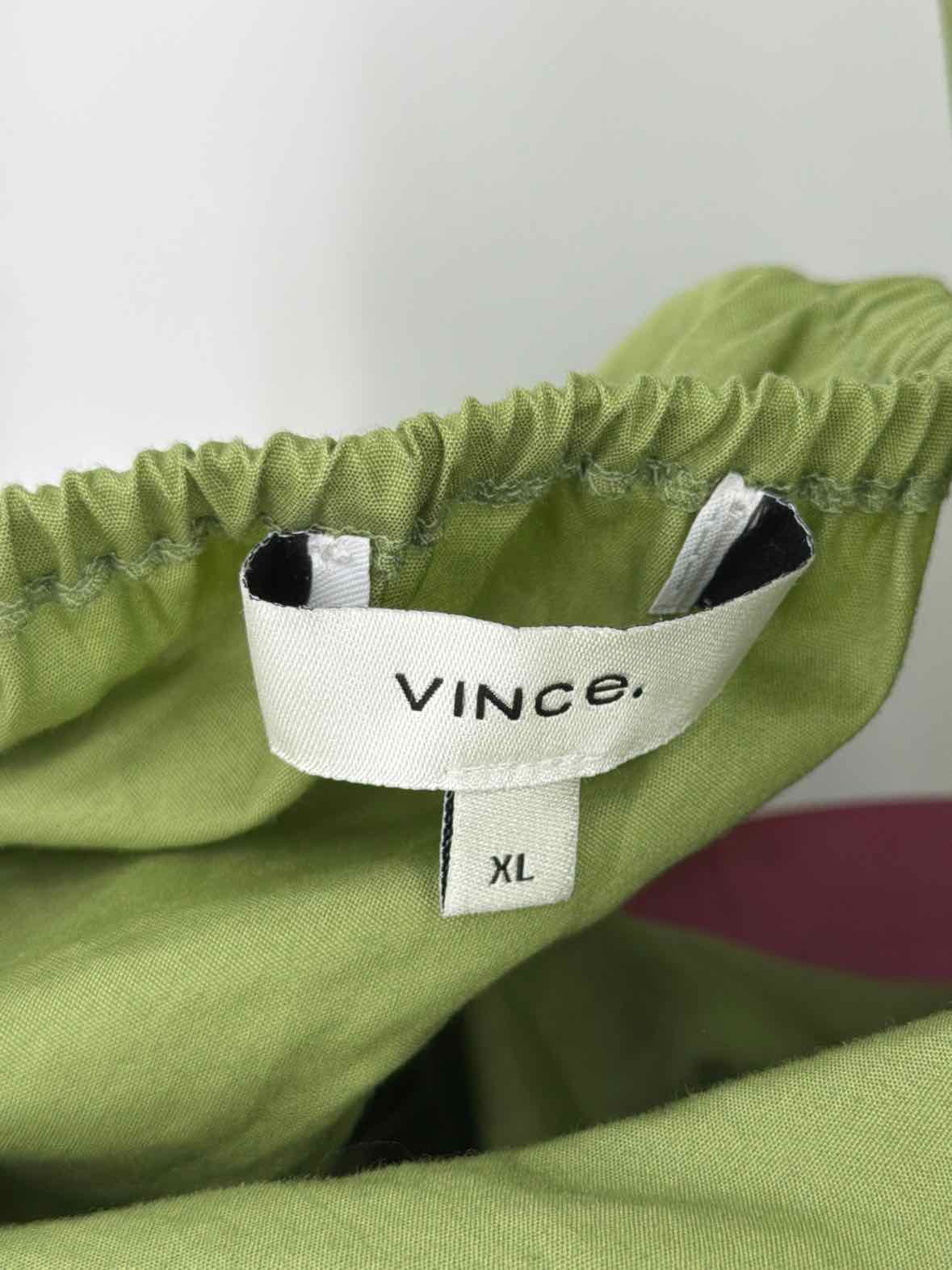 Pre-Owned Vince Green Size XL Long Sleeveless Dress | True Fashionistas.