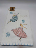 White Christmas Sugar Plums Towel | True Fashionistas.