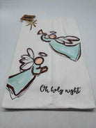 White Christmas Angels Towel | True Fashionistas.
