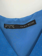 Pre-Owned Zara Blue Size Small Short Sleeveless Dress | True Fashionistas.