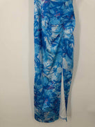 Pre-Owned Milly Blue Size 0 Long Sleeveless Dress | True Fashionistas.