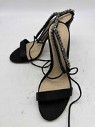 Pre-Owned Schutz Black Size 8 Strappy Heels | True Fashionistas.