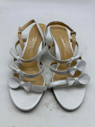 Pre-Owned Marion Parke White Size 36 Slingback Heels | True Fashionistas.