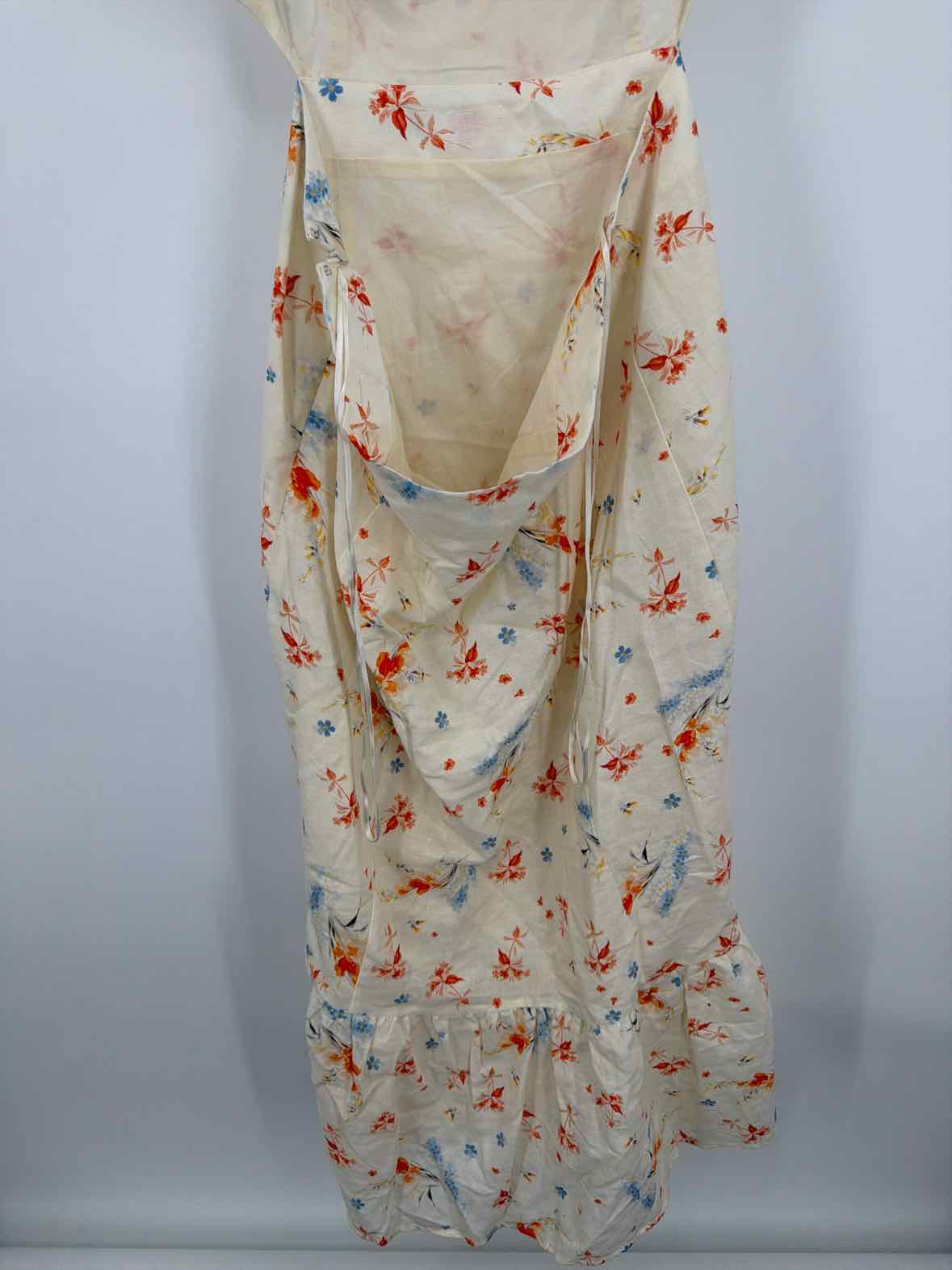 Pre-Owned Paige Ivory Size 8 Long Short Sleeve Dress | True Fashionistas.