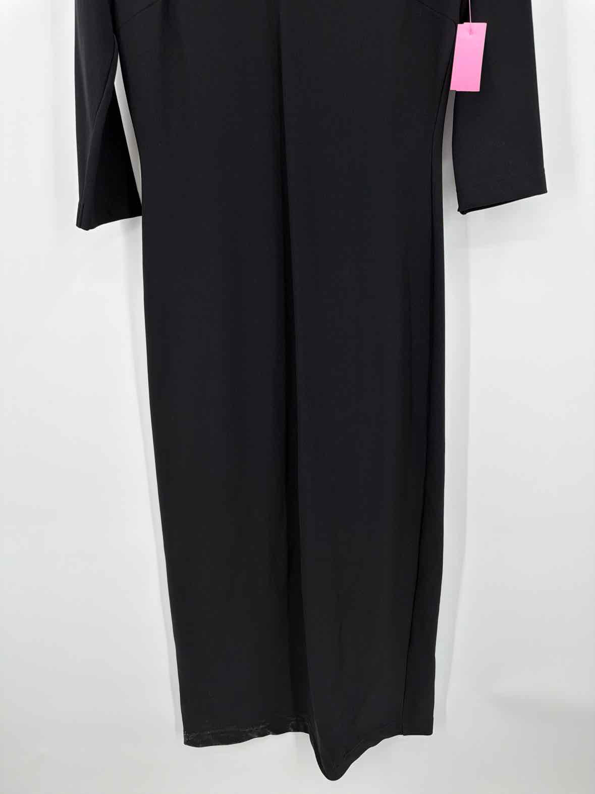 Pre-Owned Boston Proper Black Size Small La Pateau Long Sleeve Dress | True Fashionistas.
