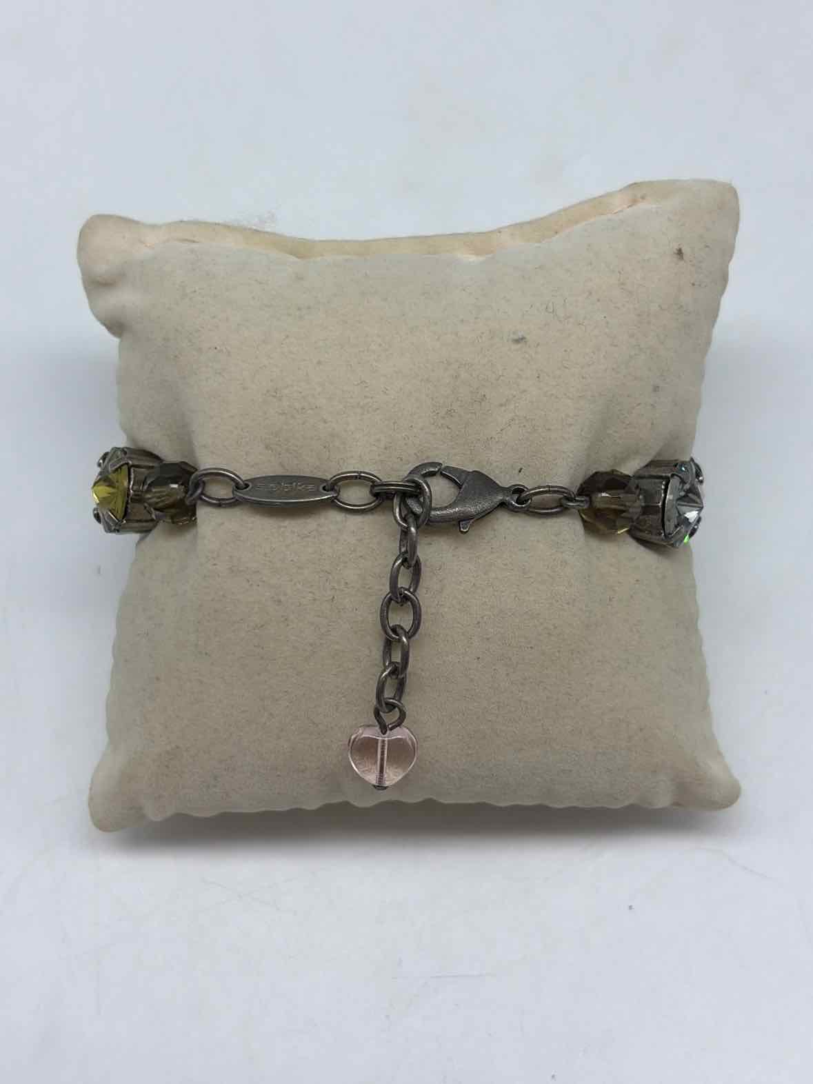 Sabika Blue and Green Rock Candy Clasp Bracelet | True Fashionistas.