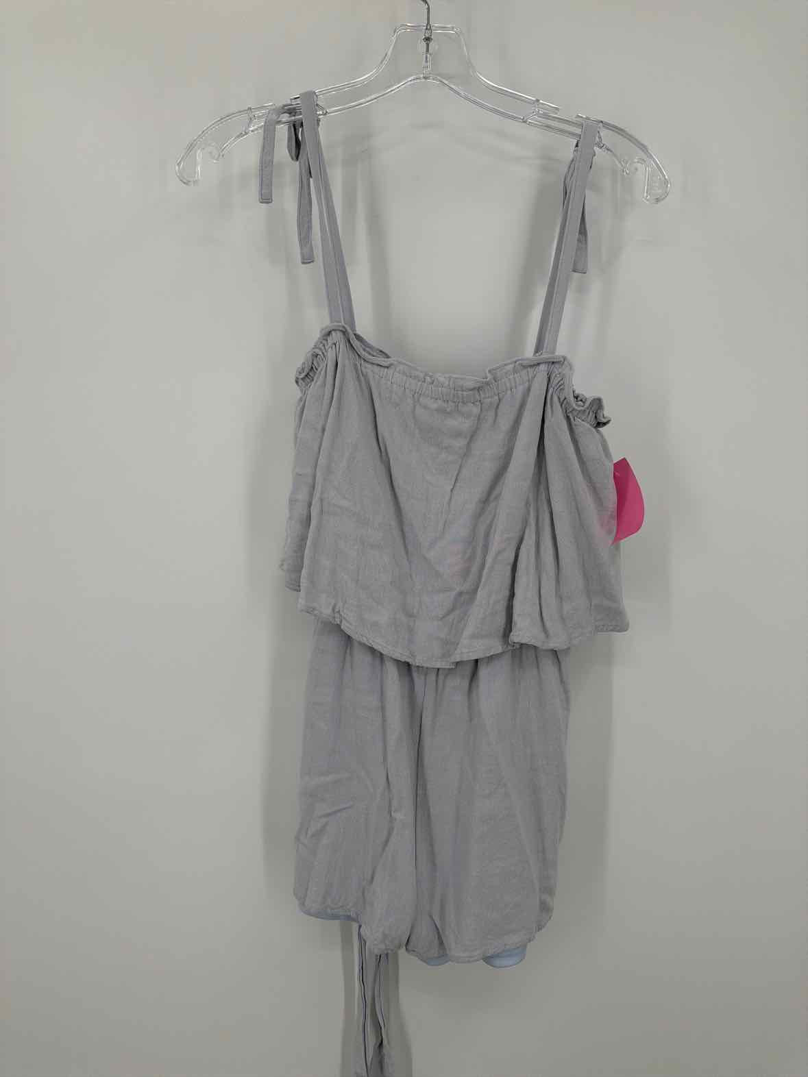 Pre-Owned She + Sky Blue Size XS Strapless Romper | True Fashionistas.