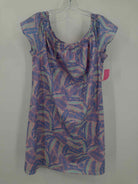 Pre-Owned Vineyard Vines Blue Size Medium Short Short Sleeve Dress | True Fashionistas.
