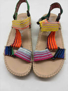 Pre-Owned Manebi Ivory Size 36 Strappy Sandals | True Fashionistas.