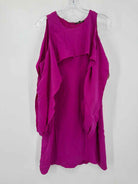Pre-Owned Kobi Halperin Pink Size Medium Short Long Sleeve Dress | True Fashionistas.