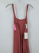 Pre-Owned Wilfred Pink Size XL Midi Sleeveless Dress | True Fashionistas.