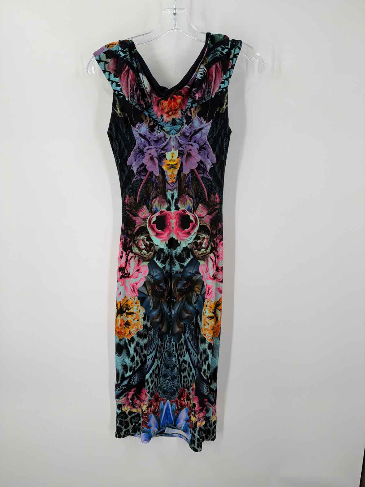 Pre-Owned Roberto Cavalli Black Size 42 Short Sleeveless Dress | True Fashionistas.