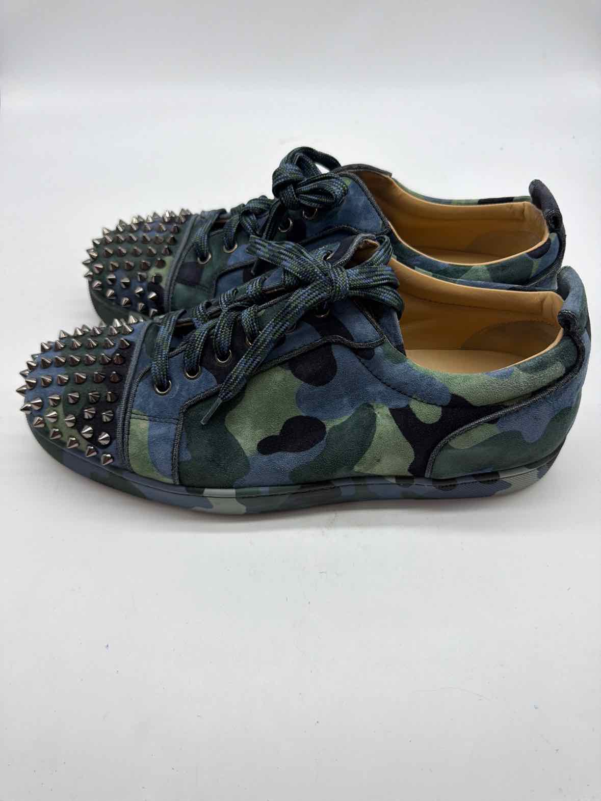 Pre-Owned Christian Louboutin Blue 43 Sneaker Men's Sneakers | True Fashionistas.