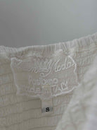 Pre-Owned Queen Moda Positano White Size Small Long Sleeveless Dress | True Fashionistas.