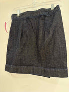 Pre-Owned AG Blue Size Medium Denim Wrap Mini Skirt | True Fashionistas.