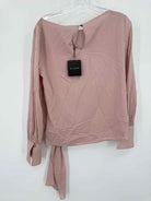 Pre-Owned St John Purple Size 6 Blouse | True Fashionistas.