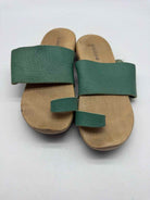 Pre-Owned Trippen Green Size 38 Wood Sandals | True Fashionistas.