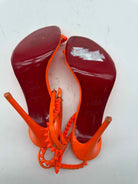 Pre-Owned Christian Louboutin Orange Size 37 Stiletto Heels | True Fashionistas.