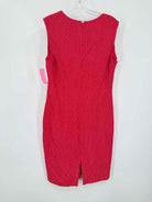 Pre-Owned St John Pink Size 10 Knit Short Sleeveless Dress | True Fashionistas.