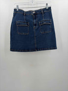 Sunday Edition Blue Size Small Denim Mini Skirt | True Fashionistas.