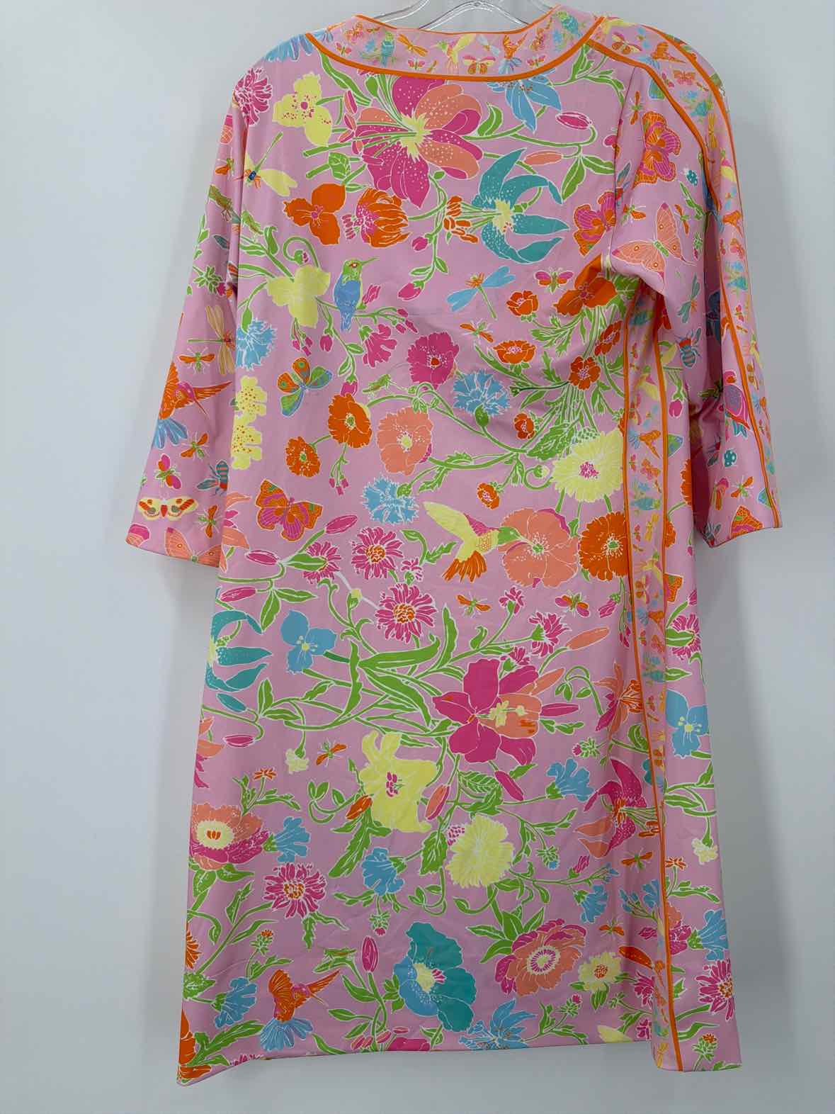 Pre-Owned Gretchen Scott Pink Size XS Short Long Sleeve Dress | True Fashionistas.