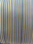 Blue & Green Striped Pillow | True Fashionistas.