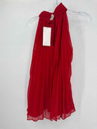 Pre-Owned Saloni Red Size 6 Tank Top | True Fashionistas.