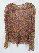 Pre-Owned The East Order Purple Size Medium Blouse | True Fashionistas.