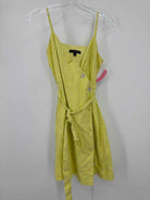 Pre-Owned Banana Republic Yellow Size 2 Short Sleeveless Dress | True Fashionistas.