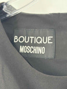 Pre-Owned Boutique Moschino Black Size 40 Short Short Sleeve Dress | True Fashionistas.