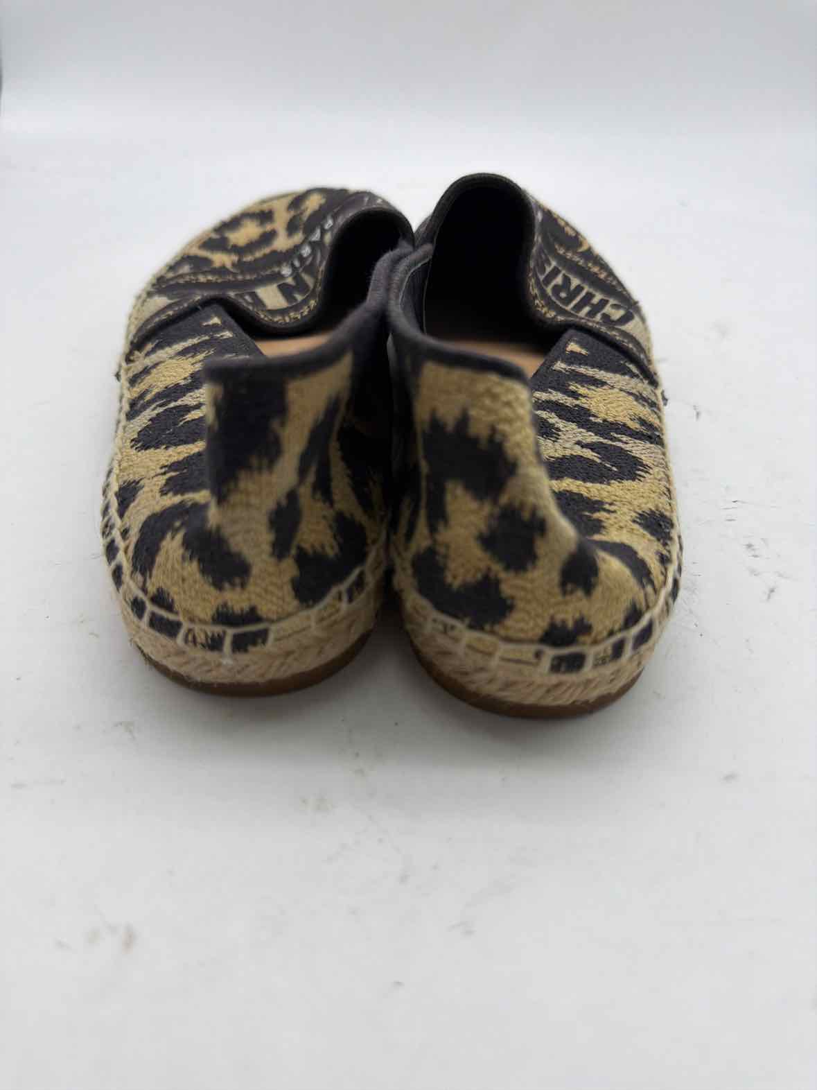 Pre-Owned Christian Dior Black Size 36 Espadrille Flats | True Fashionistas.
