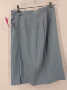 Pre-Owned Escada Blue Size 38 Pencil Skirt | True Fashionistas.
