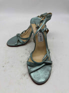 Pre-Owned Jimmy Choo Blue Size 5.5 Sapphire Heels | True Fashionistas.