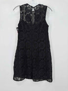 Pre-Owned Nanette Lepore Black Size 0 Lace Short Sleeveless Dress | True Fashionistas.