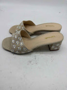 Pre-Owned Larroude Tan Size 8 Mule Heels | True Fashionistas.