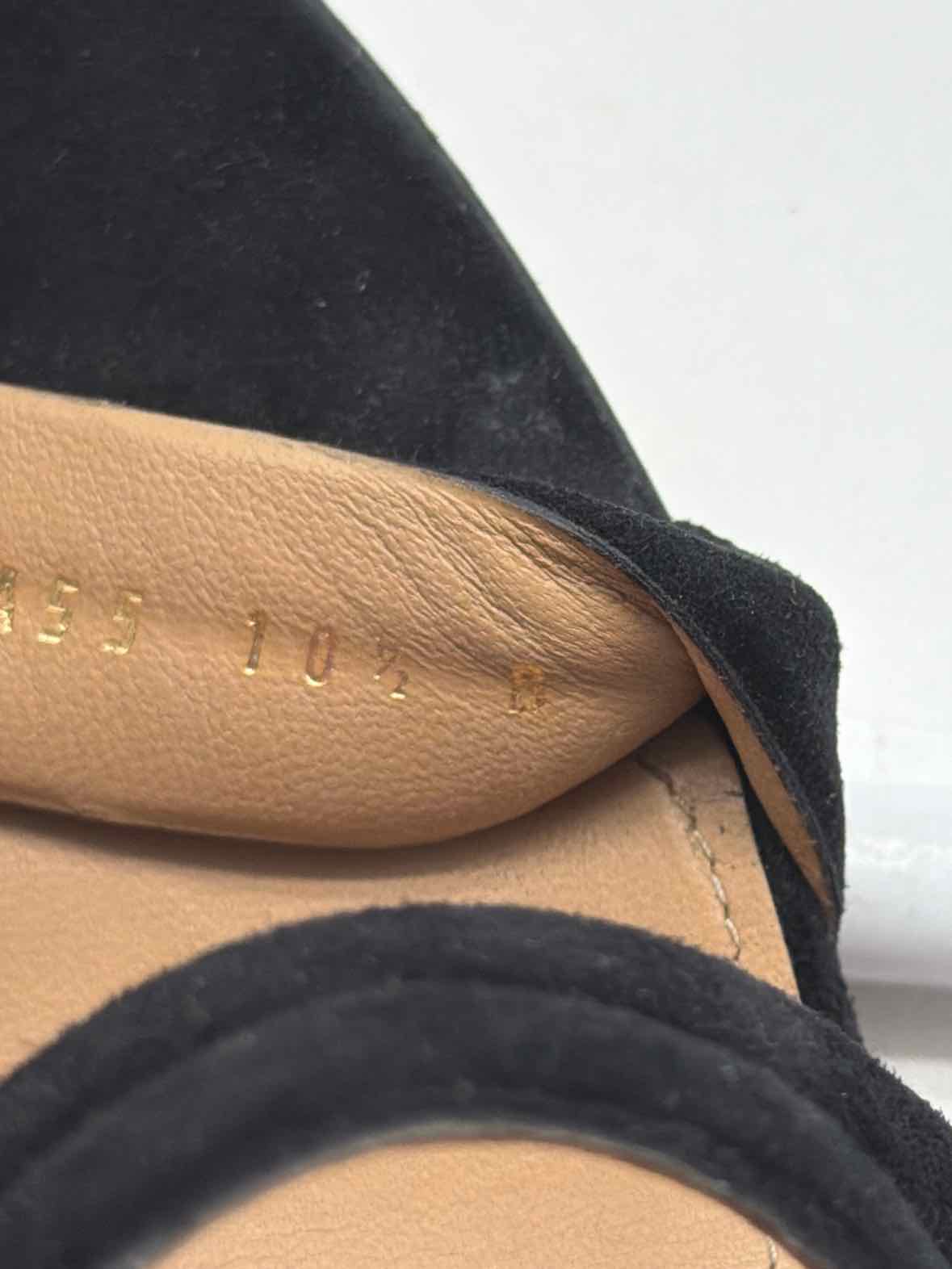 Pre-Owned Salvatore Ferragamo Black Size 10.5 Block Heel Heels | True Fashionistas.