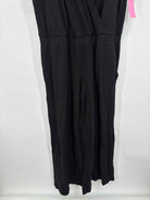 Pre-Owned Worth Black Size Medium Short Sleeve Jumpsuit | True Fashionistas.