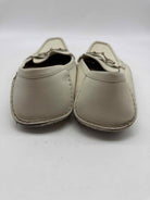 Pre-Owned Gucci White Size 39.5 drivers Flats | True Fashionistas.