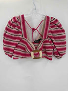 Pre-Owned PatBO Pink Size 12 Cropped Blouse | True Fashionistas.