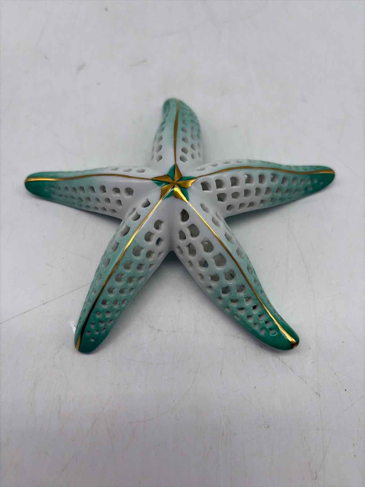 Herend Porcelain Handpainted Starfish | True Fashionistas.