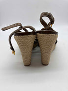 Pre-Owned Prada Brown Size 39 Wedge Heels | True Fashionistas.