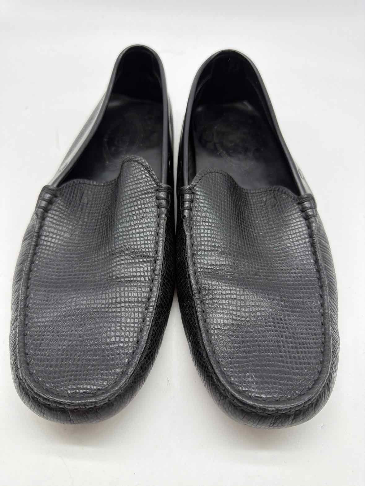 Pre-Owned Tod's Black 8.5 Slip On Men's Dress Shoes | True Fashionistas.