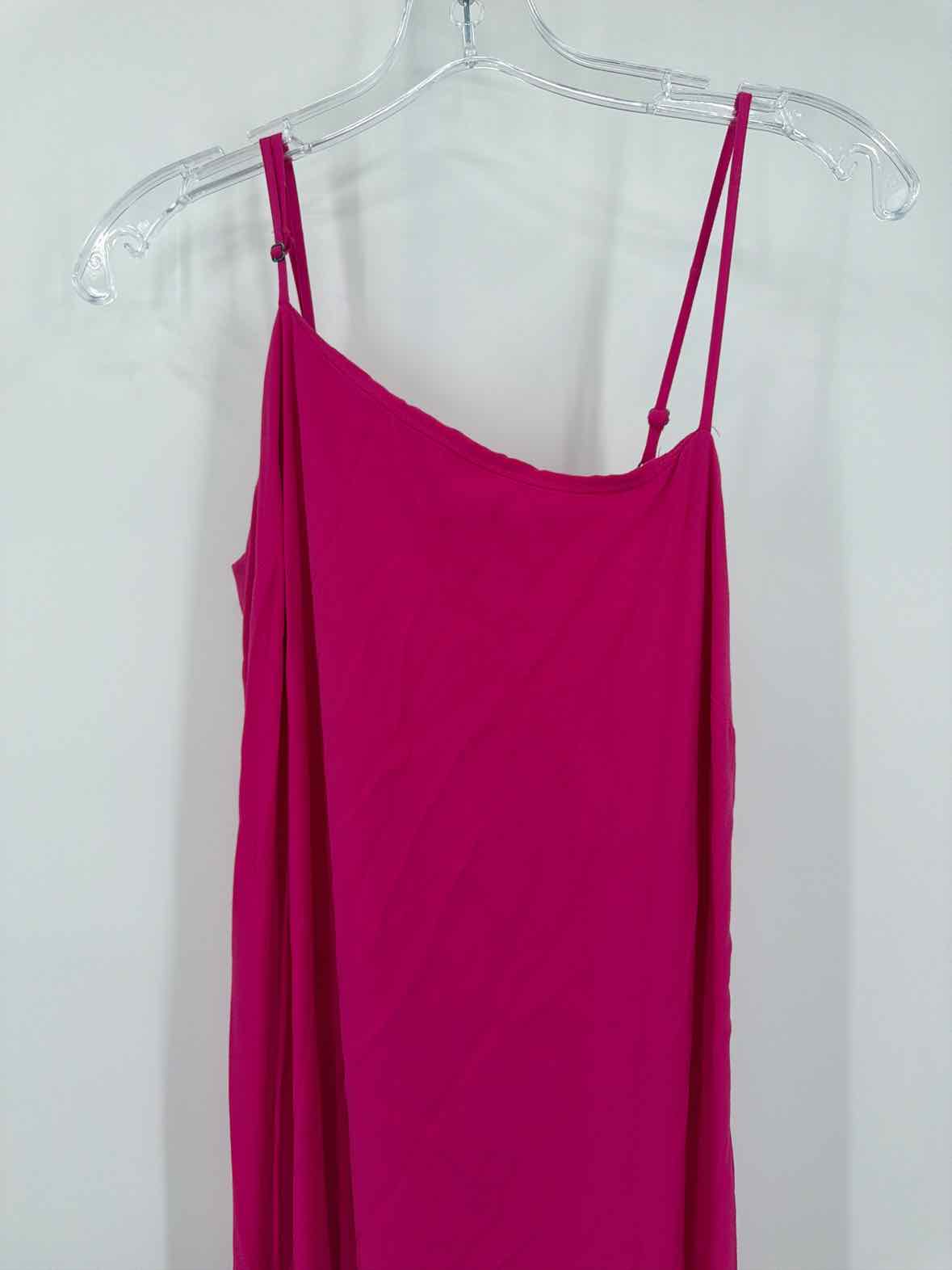Pre-Owned Loft Pink Size 2 Long Sleeveless Dress | True Fashionistas.