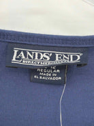 Pre-Owned Lands End Blue Size Medium T-shirt | True Fashionistas.