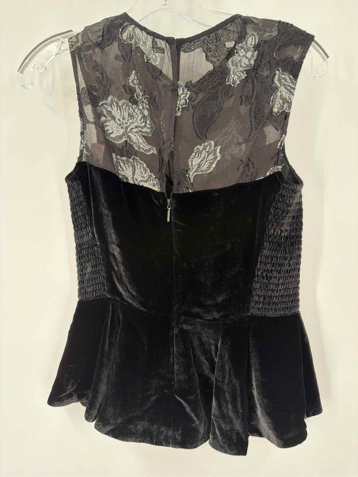 Pre-Owned Rebecca Taylor Black Size 0 Tank Top | True Fashionistas.