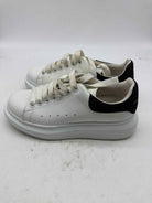Pre-Owned Alexander McQueen White Size 7 Fashion Sneaker Athletic Shoes | True Fashionistas.
