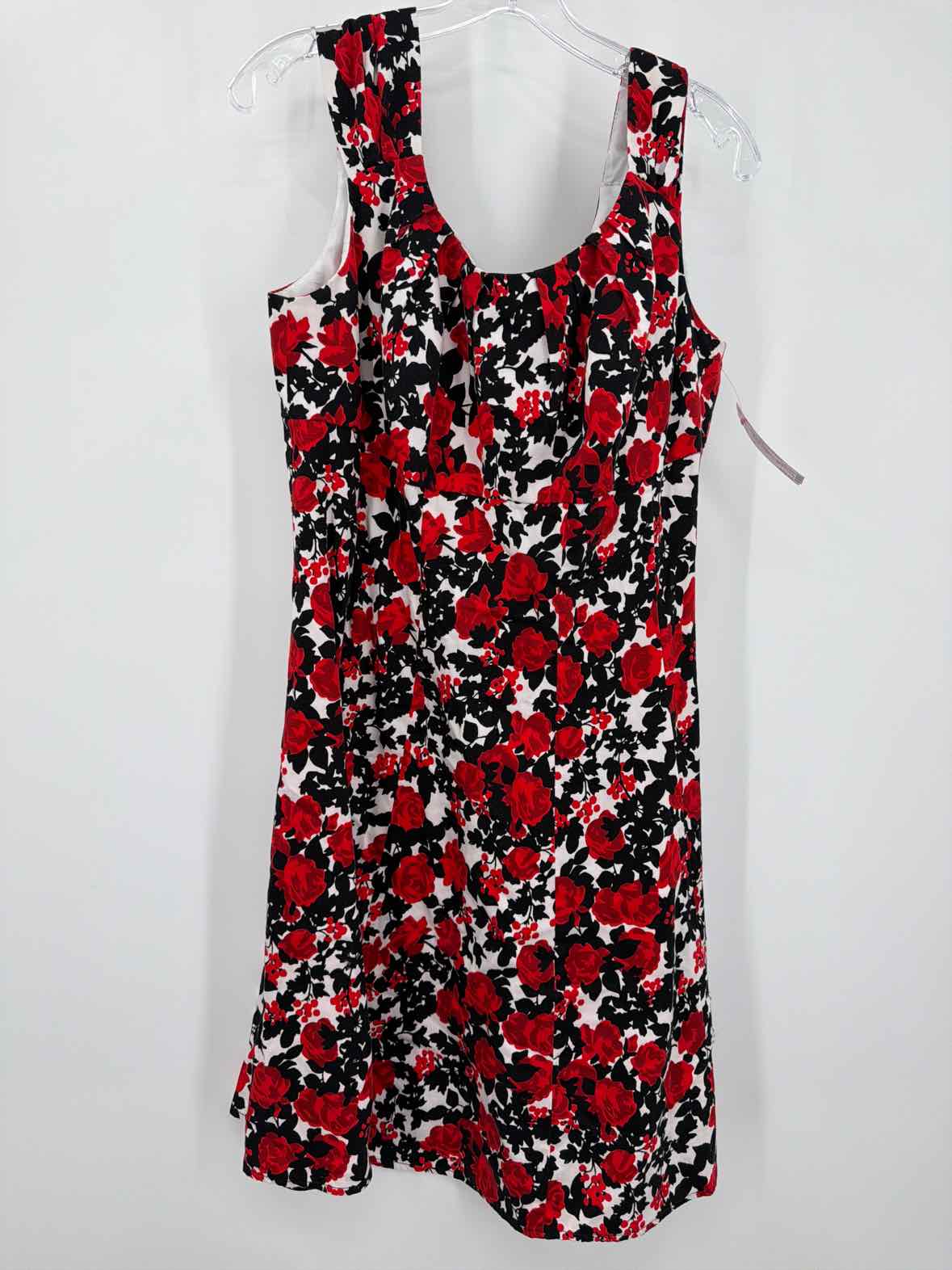 Pre-Owned London Times Red Size 14W Short Sleeveless Dress | True Fashionistas.
