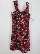 Pre-Owned London Times Red Size 14W Short Sleeveless Dress | True Fashionistas.